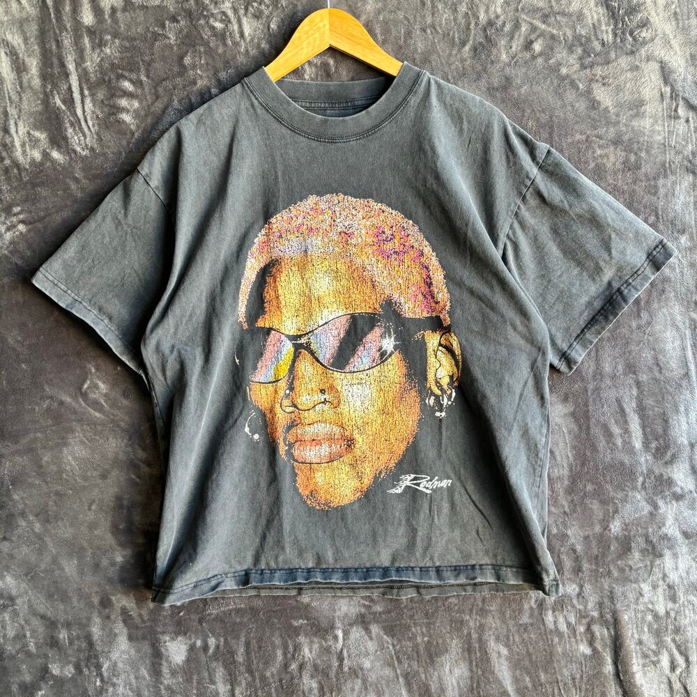 Dennis Rodman Apparel T-Shirt Size Large